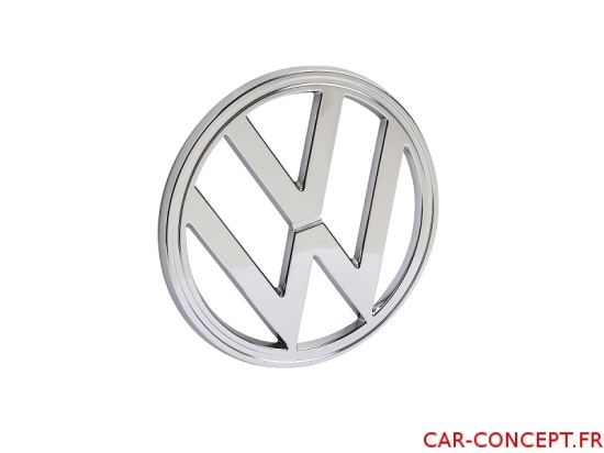 Sigle logo VW chromé pour Combi 73/79 Q+