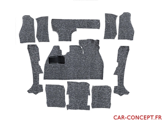 Kit moquette grise pour Cabriolet 1303 73/79